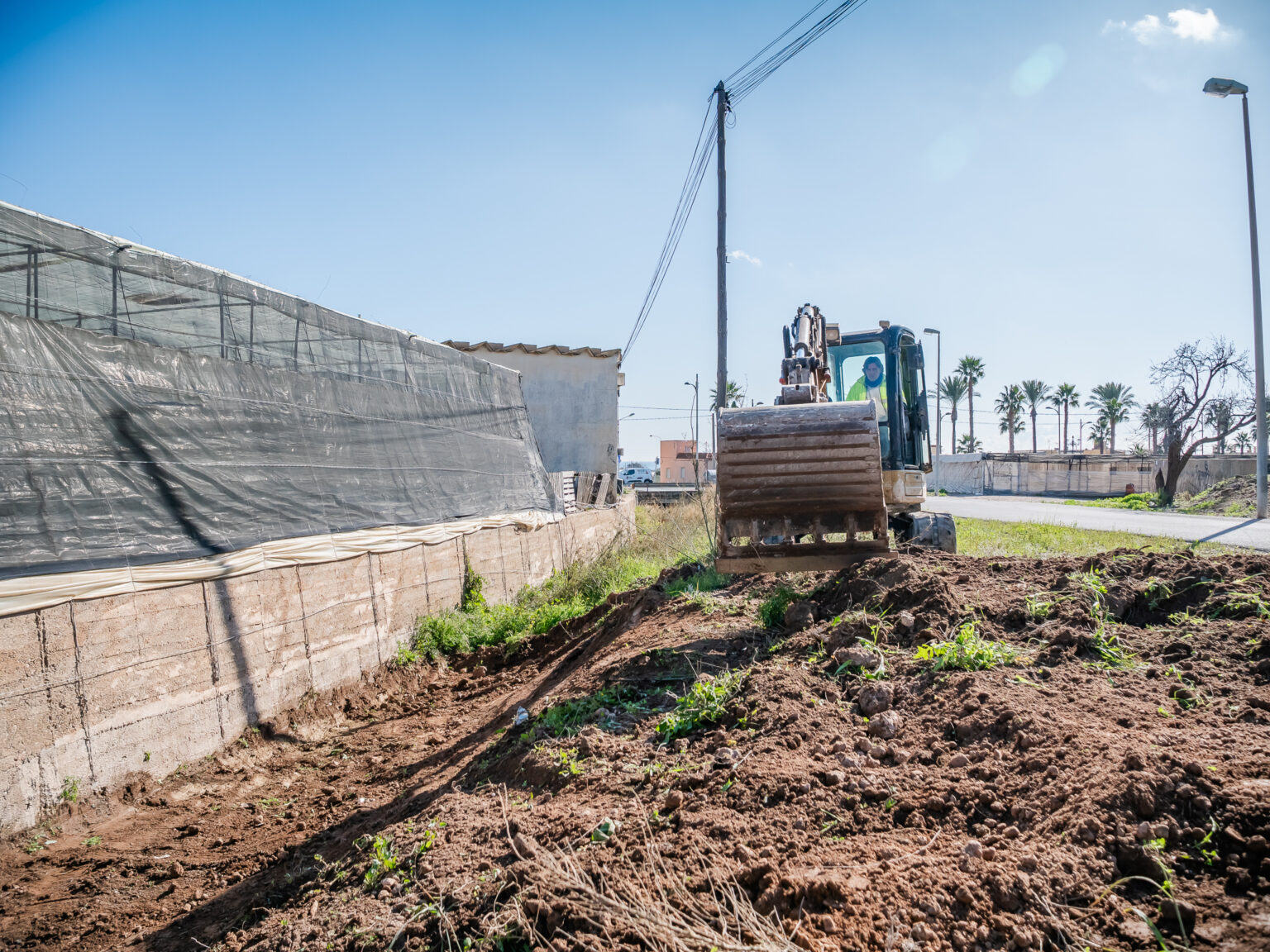 Imagen de caminos rurales en Roquetas de Mar