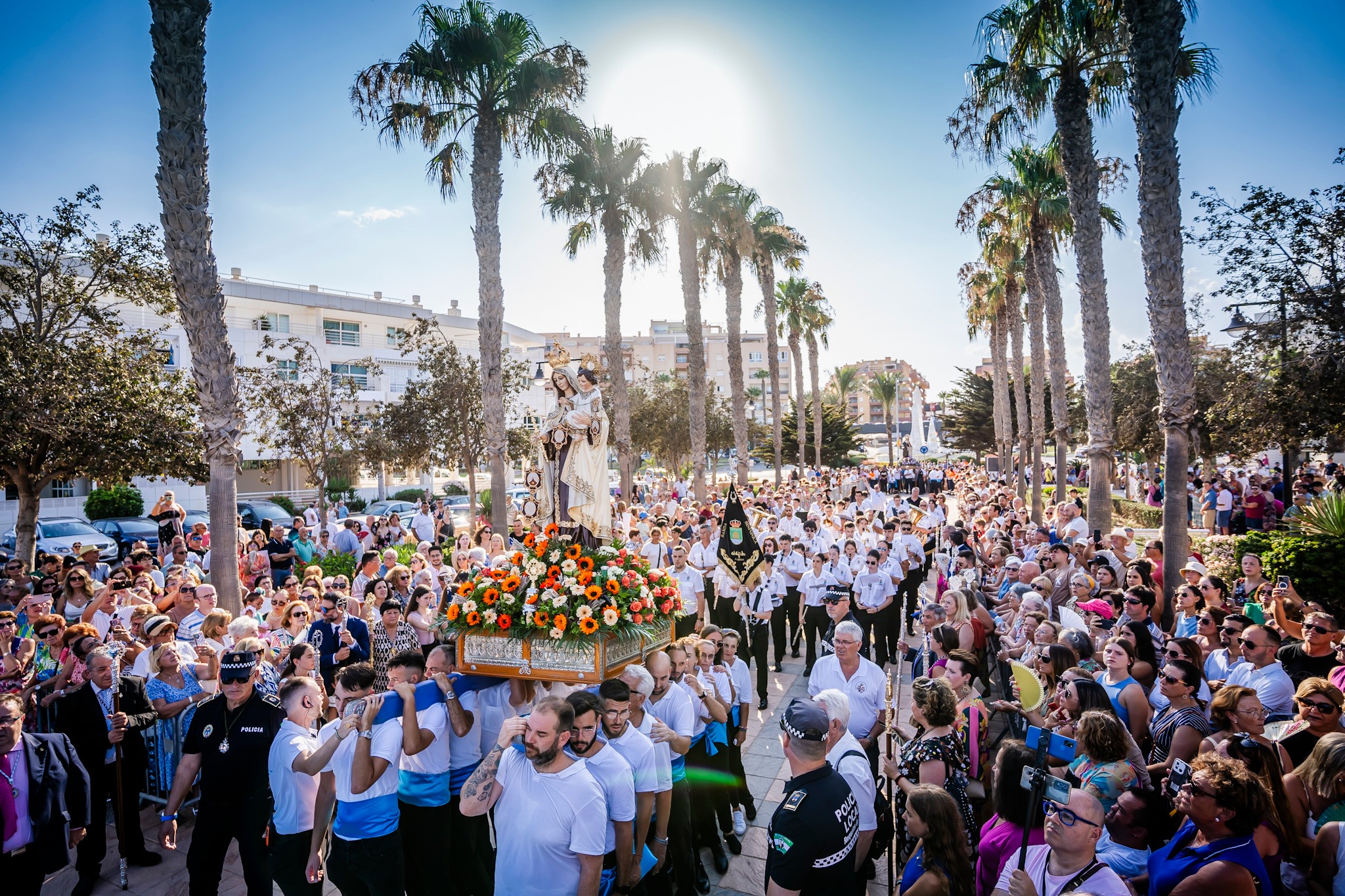 honor a la Virgen del Carmen y Santa Ana 2